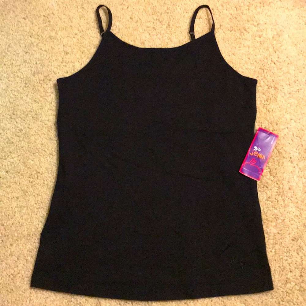 So Jenni Black Cami/Tank Top